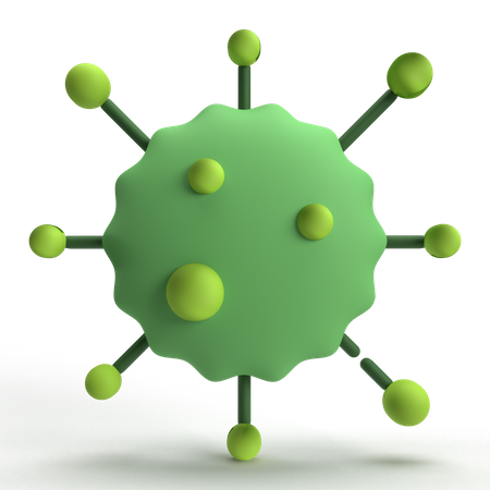 Virus  3D Icon