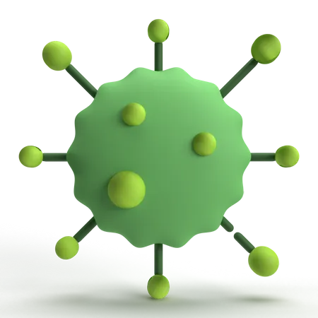 Virus  3D Icon