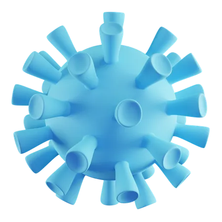 Virus  3D Icon