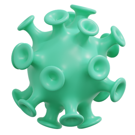 Virus  3D Icon