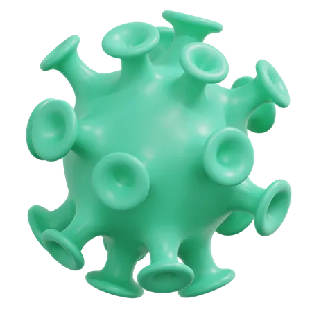 Virus  3D Icon