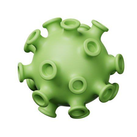 Virus  3D Icon