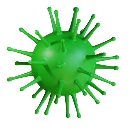 Virus  3D Icon