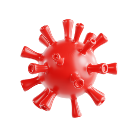 Virus  3D Icon