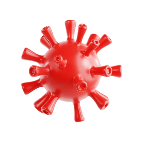 Virus  3D Icon