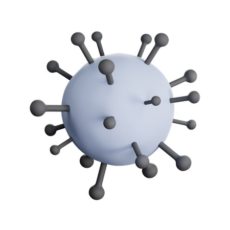 Virus  3D Icon