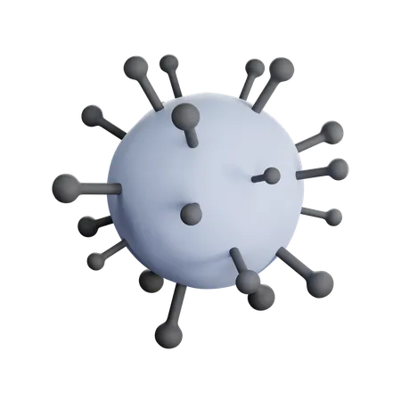 Virus  3D Icon