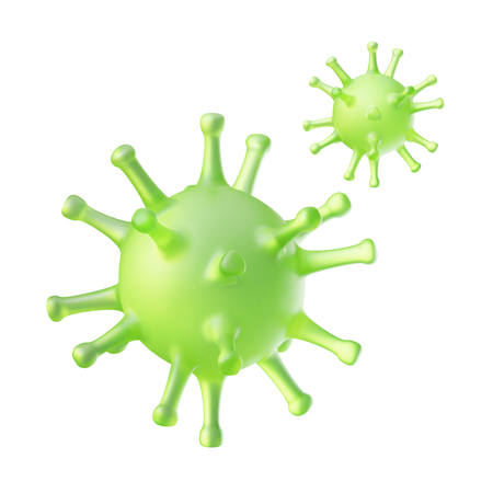 Virus  3D Icon