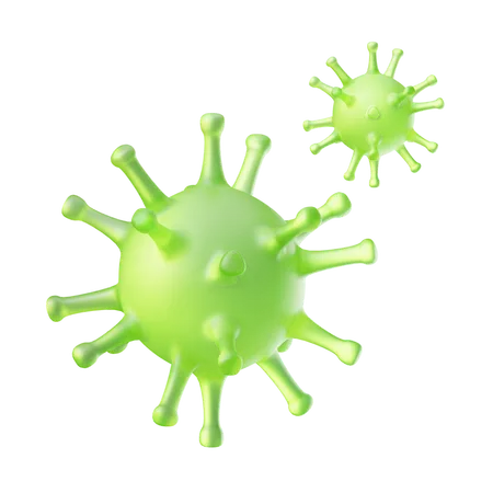 Virus  3D Icon