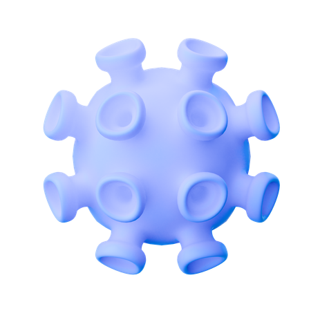 Virus  3D Icon