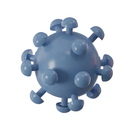 Virus  3D Icon