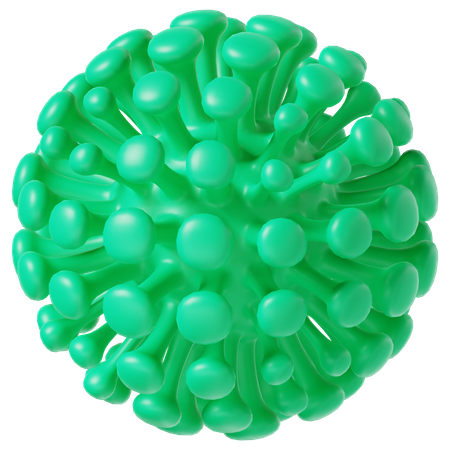 Virus  3D Icon