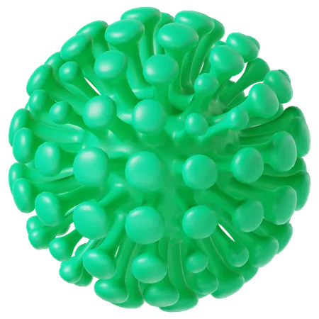 Virus  3D Icon