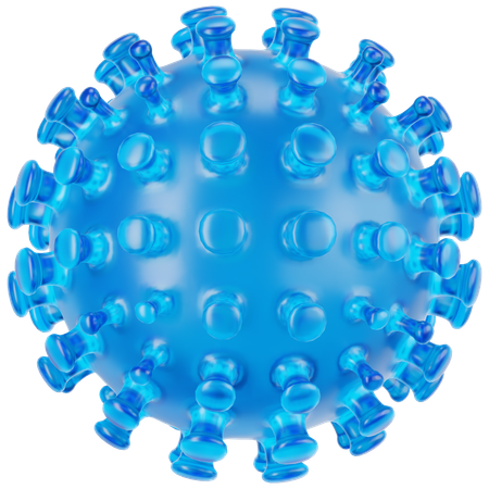 Virus  3D Icon