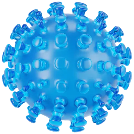 Virus  3D Icon