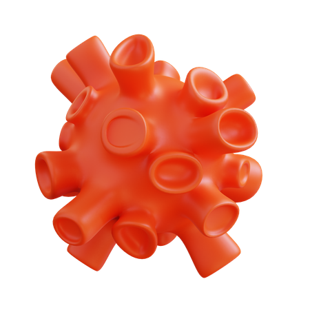 Virus  3D Icon