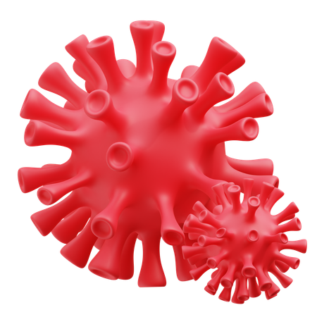 Virus  3D Icon