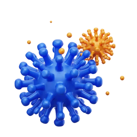 Virus  3D Icon