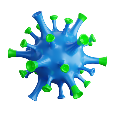 Virus  3D Icon