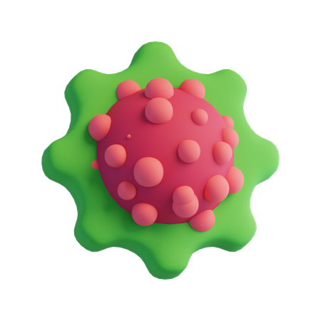 Virus  3D Icon