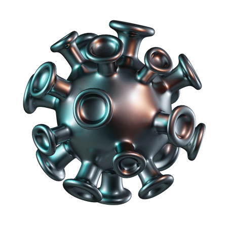 Virus  3D Icon