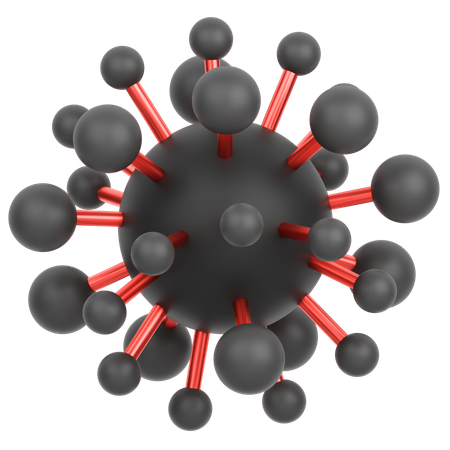 Virus  3D Icon