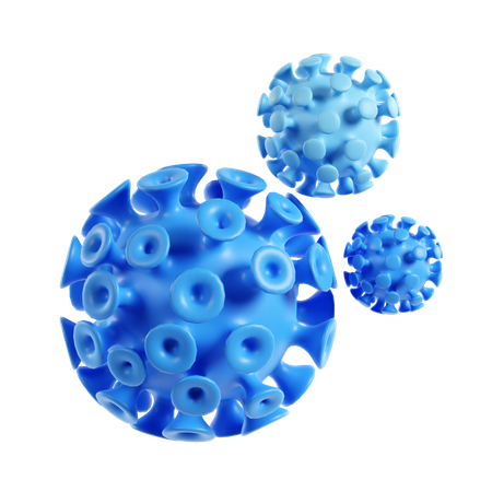 Virus  3D Icon