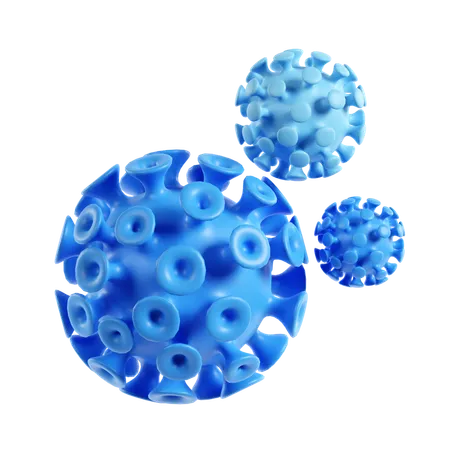 Virus  3D Icon