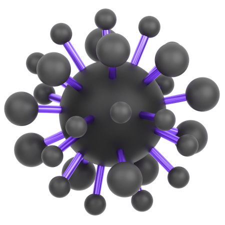 Virus  3D Icon