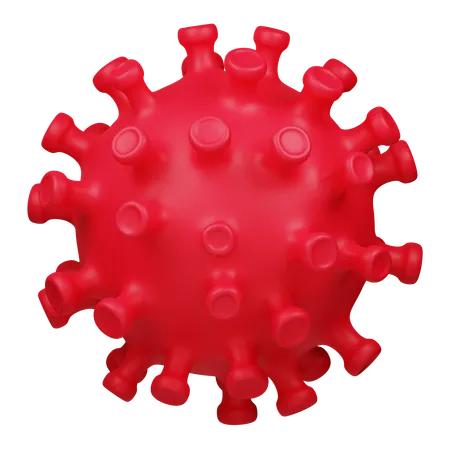 Virus  3D Icon