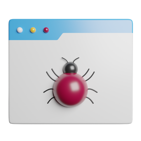 Virus  3D Icon