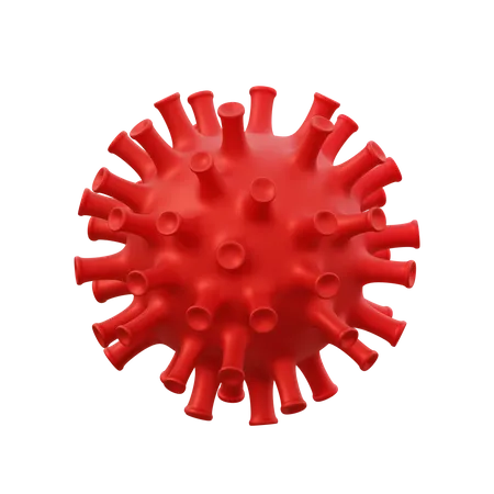 Virus  3D Icon