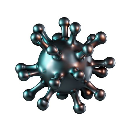 Virus  3D Icon