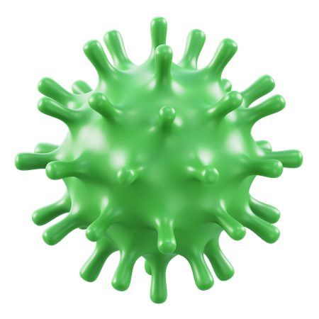 Virus  3D Icon