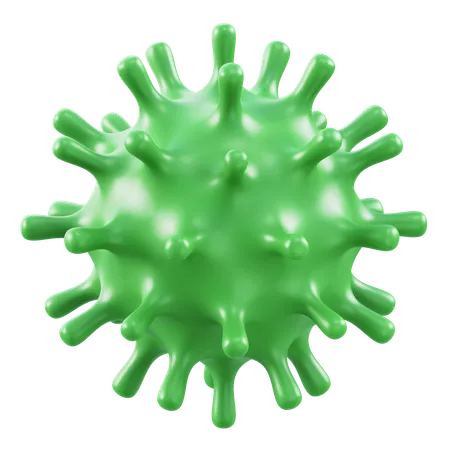 Virus  3D Icon