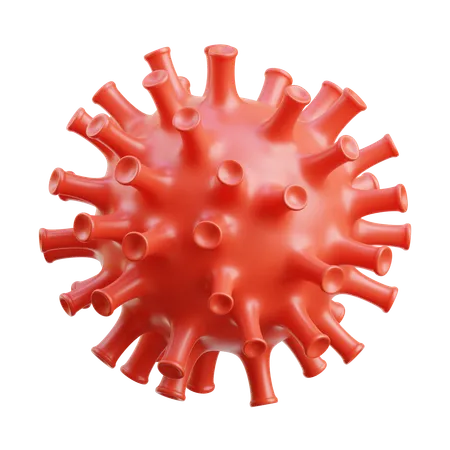 Virus  3D Icon