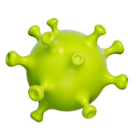 Virus  3D Icon