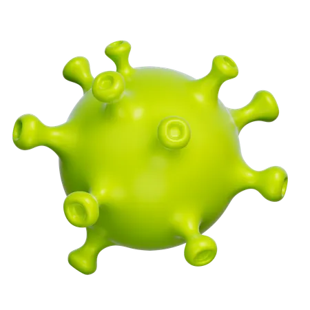 Virus  3D Icon