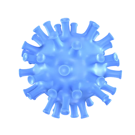 Virus  3D Icon