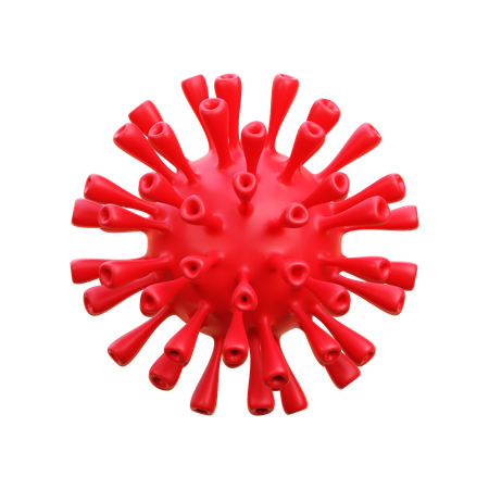 Virus  3D Icon