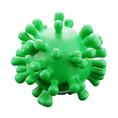 Virus  3D Icon