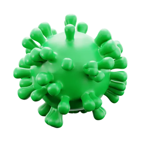 Virus  3D Icon