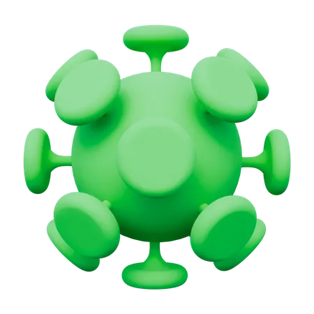 Virus  3D Icon