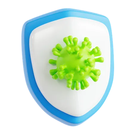 Virus  3D Icon