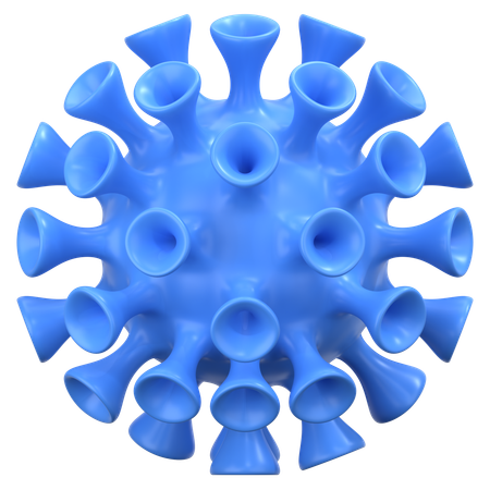 Virus  3D Icon