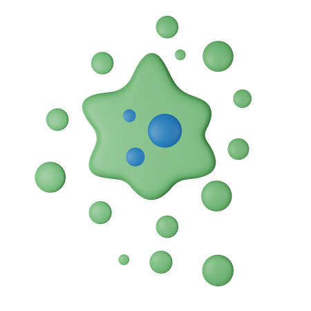 Virus  3D Icon