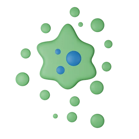 Virus  3D Icon