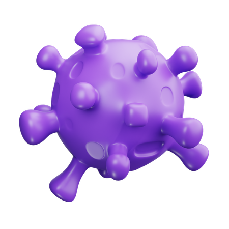 Virus  3D Icon