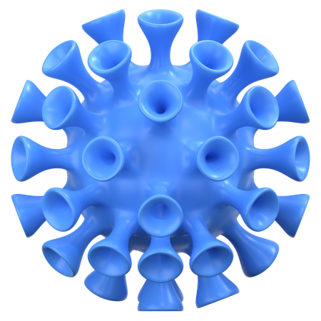 Virus  3D Icon