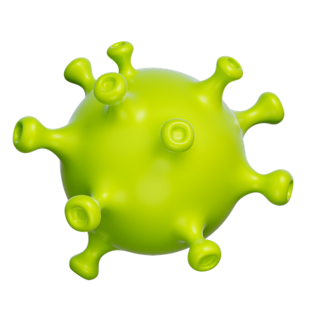 Virus  3D Icon